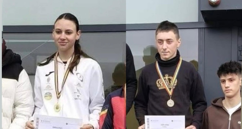 Podium pentru doi elevi din Țara Lăpușului la etapa județeană a Olimpiadei Naționale a Sportului Școlar la cros