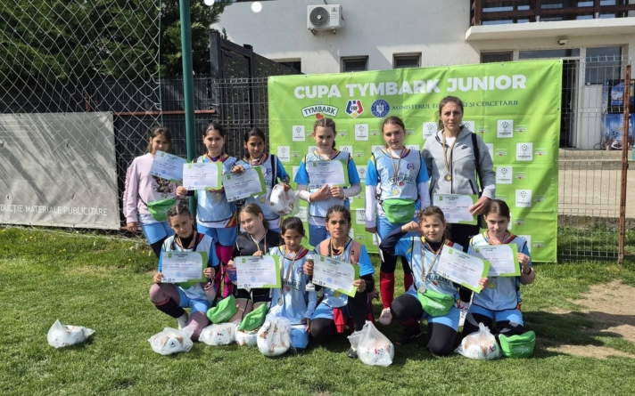 Performanță deosebită pentru echipa de fotbal feminin a Școlii Gimnaziale „Vasile Alecsandri” la etapa zonală a Olimpiadei Naționale a Sportului Școlar