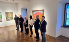 Lucrări importante din patrimoniul Școlii de pictură de la Baia Mare au fost vernisate pe simezele Palatului Episcopal Romano-Catolic din Oradea