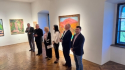 Lucrări importante din patrimoniul Școlii de pictură de la Baia Mare au fost vernisate pe simezele Palatului Episcopal Romano-Catolic din Oradea