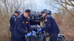Polițiștii de frontieră s-au alăturat campaniei „Maramureș curat”