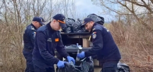 Polițiștii de frontieră s-au alăturat campaniei „Maramureș curat”