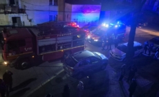 Incendiu într-un bloc din Sighet