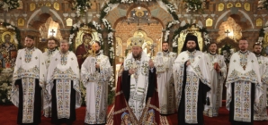 Preasfințitul Părinte Timotei Sătmăreanul a săvârșit Slujba Privegherii în cinstea Sfântului Ierarh Iosif Mărturisitorul, la Catedrala Episcopală din Baia Mare