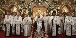 Preasfințitul Părinte Timotei Sătmăreanul a săvârșit Slujba Privegherii în cinstea Sfântului Ierarh Iosif Mărturisitorul, la Catedrala Episcopală din Baia Mare