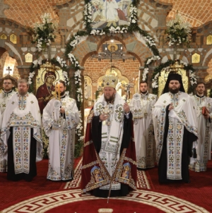 Preasfințitul Părinte Timotei Sătmăreanul a săvârșit Slujba Privegherii în cinstea Sfântului Ierarh Iosif Mărturisitorul, la Catedrala Episcopală din Baia Mare
