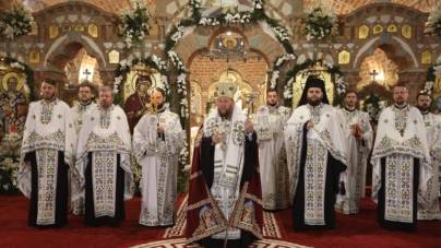 Preasfințitul Părinte Timotei Sătmăreanul a săvârșit Slujba Privegherii în cinstea Sfântului Ierarh Iosif Mărturisitorul, la Catedrala Episcopală din Baia Mare