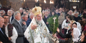 Slujire arhierească în Duminica Floriilor la Catedrala Episcopală „Sfânta Treime” din Baia Mare