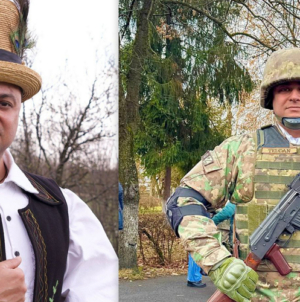Ionuț Teudan, maramureșeanul care îmbină armonios cariera militară cu pasiunea pentru muzica populară