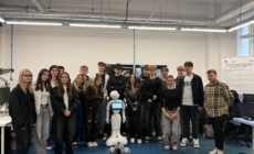 Elevi ai Colegiului Național „Dragoș Vodă” Sighetu Marmației, în vizită la Facultatea de Robotică din Cluj-Napoca