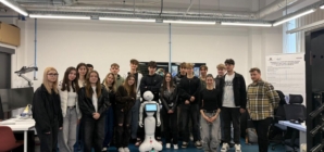 Elevi ai Colegiului Național „Dragoș Vodă” Sighetu Marmației, în vizită la Facultatea de Robotică din Cluj-Napoca