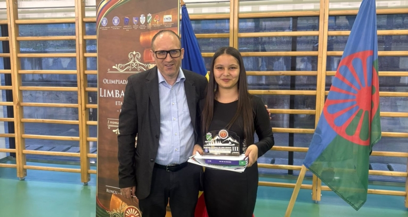 O elevă a Școlii Gimnaziale Finteușu Mic a obținut premiul III la Olimpiada Națională de Limba Rromani Maternă
