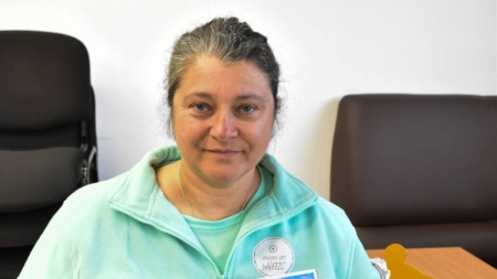 Ștefania Man din Târgu Lăpuș, premiată la primăria orașului pentru performanțele obținute la campionatele de schi adaptat