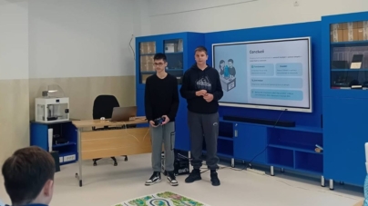 Elevii Lazar Răzvan și Roșca Rareș din Baia Mare, calificați la etapa națională a Olimpiadei de Creativitate Științifică