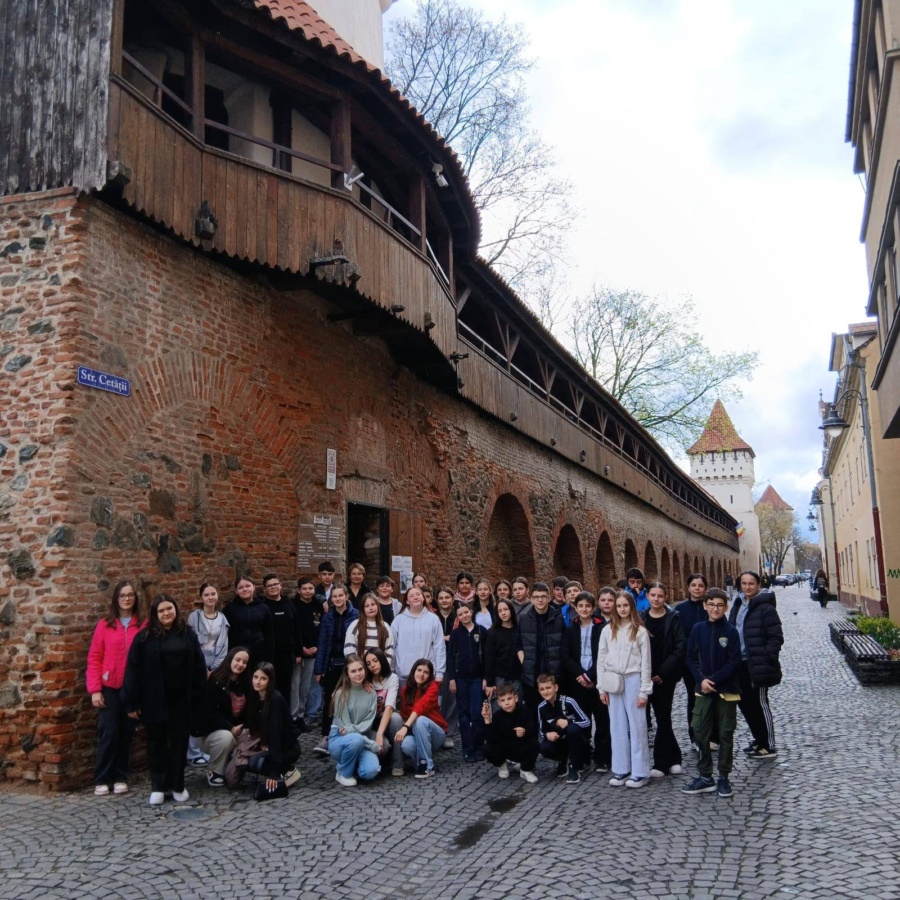 Elevii de la Școala Gimnazială Nr. 9 Borșa au pășit pe urmele istoriei, în cadrul excursiei în Transilvania
