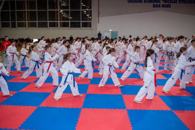 Ziua Porților Deschise la ACS Dragonul Baia Mare: pasionații de arte marțiale sunt invitați să descopere sportul Taekwon-Do ITF, în luna aprilie