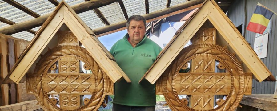 Meșterul popular Sabin Bumb, la ceas aniversar