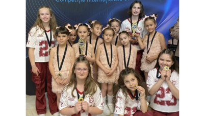 DanceLight Studio Baia Mare, două locuri I la Black Swan Dance Competition