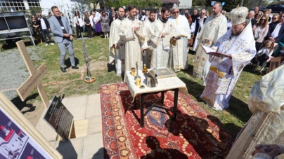 S-a pus piatra de temelie pentru biserica cu hramul „Sfântul Apostol Iacob” din Parohia Cătălina-Coltău