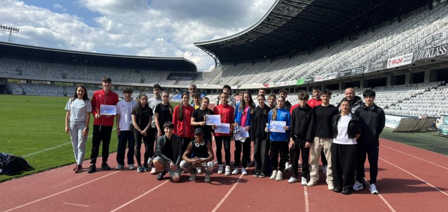 Elevii LPS Baia Mare, rezultate excelente la Concursul Național de Atletism „Memorial Cluj-Napoca”