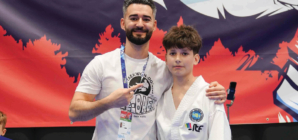 Andrei Marius Mihalka, campion național la tehnici speciale în cadrul Campionatului Național de Taekwon-do ITF pentru Juniori
