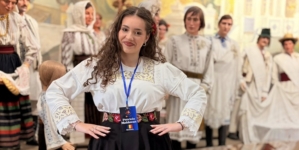 Talentata Patricia Moldovan, reprezentanta Maramureșului în Caravana internațională „José Antonio Viñas”