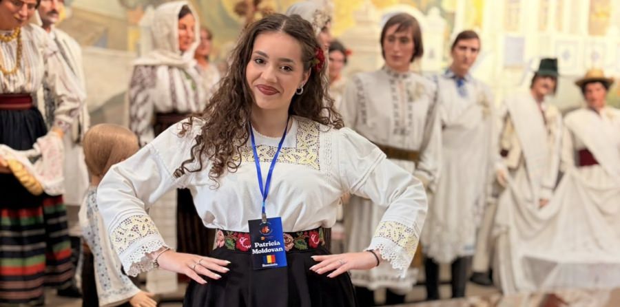 Talentata Patricia Moldovan, reprezentanta Maramureșului în Caravana internațională „José Antonio Viñas”