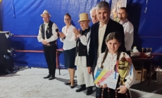 Sofia Dragoș a câștigat Trofeul secțiunii solist vocal la Festivalul-concurs „Danțu’ Tinerilor” de la Bobota