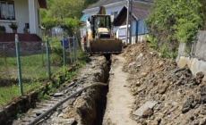 În Băița continuă lucrările la rețeaua de gaze naturale