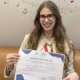 Talentata Mara Zah a obținut Marele Premiu la categoria 18-25 ani în cadrul Festivalului Național „Chants, sons sur scène”