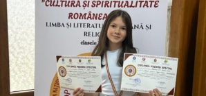 Lucacista Sofia Bretan, premiată la faza națională a Olimpiadei „Cultură și spiritualitate românească”