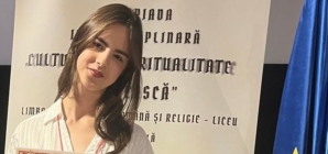 Premiu special la Olimpiada Națională de Cultură și Spiritualitate Românească pentru o elevă de la Colegiul „Vasile Lucaciu” Baia Mare