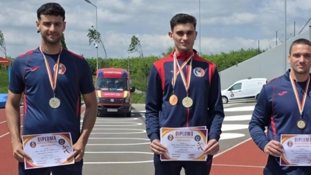 Salvatorii maramureșeni, performanțe de excepție la competițiile sportive ale pompierilor din România