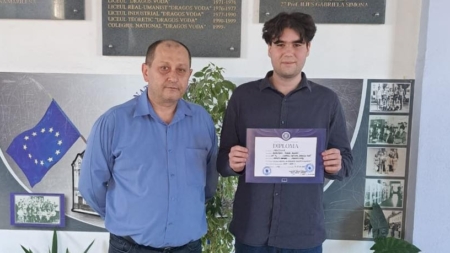 Un elev al Colegiului Național „Dragoș Vodă” din Sighetu Marmației a obținut mențiune la faza națională a concursului de matematică „Adolf Haimovici”