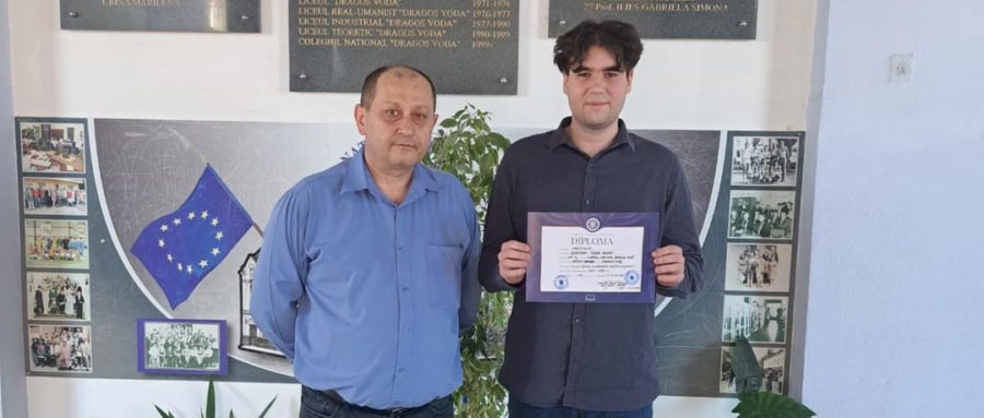 Un elev al Colegiului Național „Dragoș Vodă” din Sighetu Marmației a obținut mențiune la faza națională a concursului de matematică „Adolf Haimovici”