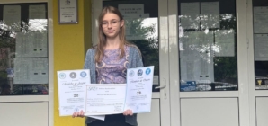 Eleva Gabriela Teșileanu, rezultate remarcabile la olimpiadele de științe