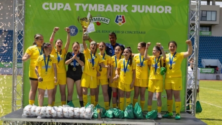 Școala „Dr. Ilie Lazăr” Giulești, campioană națională la fotbal U12 fete