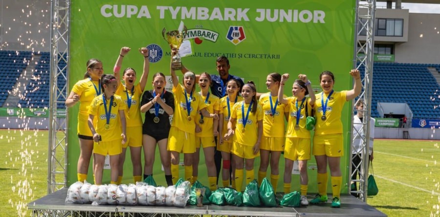 Școala „Dr. Ilie Lazăr” Giulești, campioană națională la fotbal U12 fete