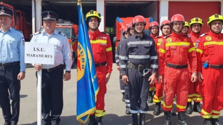 ISU Maramureș, la faza zonală a Competiției de descarcerare și acordare a primului ajutor calificat