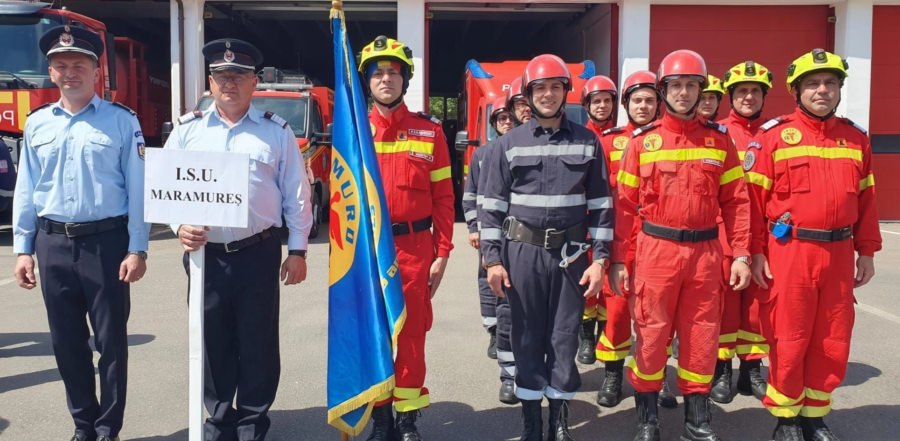 ISU Maramureș, la faza zonală a Competiției de descarcerare și acordare a primului ajutor calificat