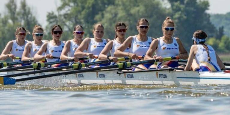 România strălucește la Europenele de Canotaj U19