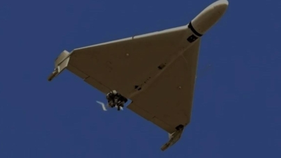 Dronă fără încărcătură explozivă găsită căzută la Băsești, Maramureș