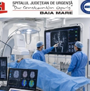 Spitalul Județean de Urgență „Dr. Constantin Opriș” Baia Mare crește capacitatea de intervenție în cazurile de AVC acut