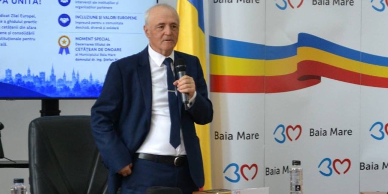 Dr. ing. Ștefan Marinca, distins cu titlul de Cetățean de Onoare al municipiului Baia Mare