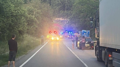 Coloană militară din Baia Mare, implicată într-un accident rutier în zona localității Bizușa-Băi din județul Sălaj