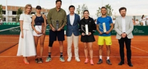 Simona Halep a revenit pe teren la Chișinău, la inaugurarea Centrului Național de Tenis