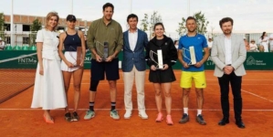 Simona Halep a revenit pe teren la Chișinău, la inaugurarea Centrului Național de Tenis