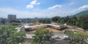 Piața Universității din Baia Mare va avea prima fântână de ceață din oraș