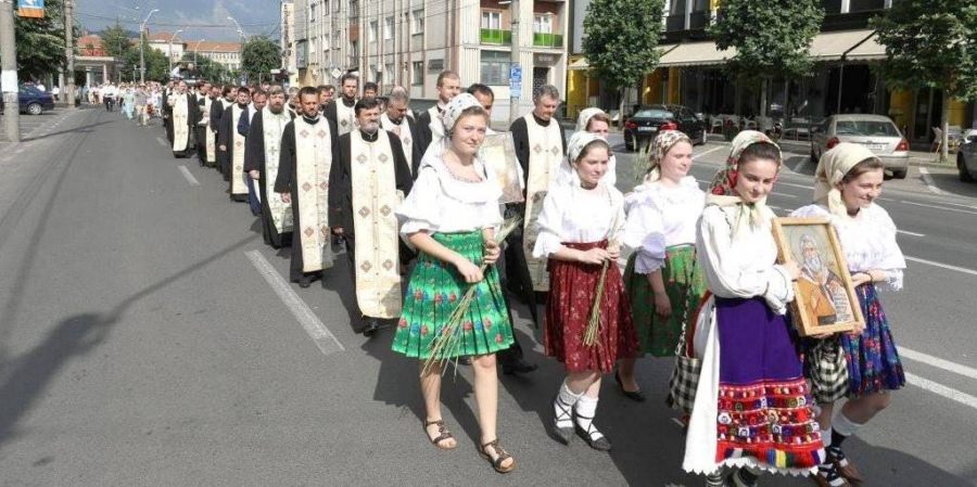 Restricții de circulație în Baia Mare pentru Procesiunea de Rusalii organizată duminică seara