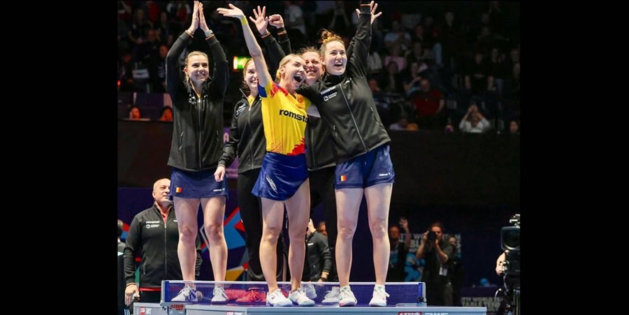 Echipa feminină de tenis de masă a României scrie istorie la Campionatul Mondial